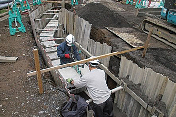 各種配管・基礎工事